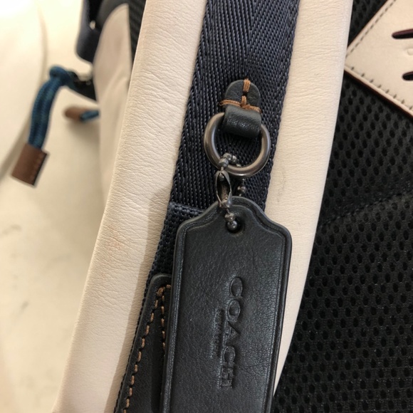 BRAND NEW COACH SMOOTH LEATHER BACKPACK NWOT $395.00 - Picture 6 of 9